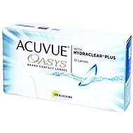 Acuvue Oasys with Hydraclear Plus (12 Lenses) Dioptre: -6.50, Curvature: 8.40 - Contact Lenses