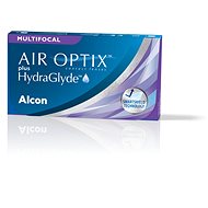Air Optix plus HydraGlyde MULTIFOCAL (3 Lenses), Dioptre: -1.00 Add: Medium (Max +2.00) Curvature: 8.6 - Contact Lenses