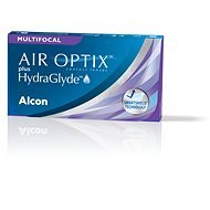 Air Optix plus HydraGlyde MULTIFOCAL (3 šošovky), dioptrie: -2.50 adícia: High (Max +2.50) zakrivenie: 8,6 - Kontaktné šošovky