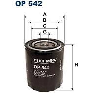 7FOP542 FILTER - Oil Filter