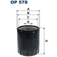 7FOP578 FILTER - Oil Filter