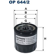 FILTRON Filter OP 644/2 - Oil Filter