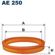 FILTRON 7FAE250 - Vzduchový filtr