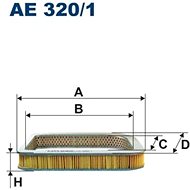 FILTRON 7FAE320/1 - Vzduchový filtr