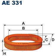 FILTRON 7FAE331 - Vzduchový filtr