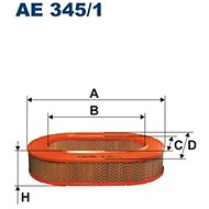 FILTRON 7FAE345/1 - Vzduchový filtr