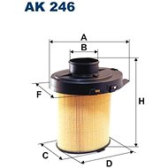FILTRON 7FAK246 - Vzduchový filtr