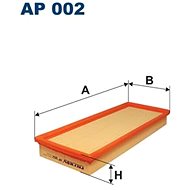FILTRON 7FAP002 - Vzduchový filtr