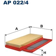 FILTRON 7FAP022/4 - Vzduchový filtr