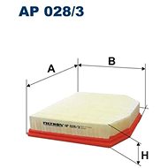 FILTRON 7FAP028/3 - Vzduchový filtr