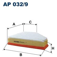 FILTRON 7FAP032/9 - Vzduchový filtr