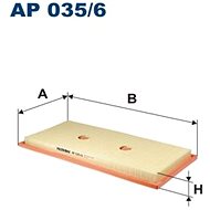 FILTRON 7FAP035/6 - Vzduchový filtr