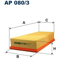 FILTRON 7FAP080/3 - Vzduchový filtr