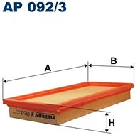 FILTRON 7FAP092/3 - Vzduchový filtr