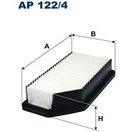 FILTRON 7FAP122/4 - Vzduchový filtr