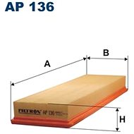 FILTRON 7FAP136 - Vzduchový filtr