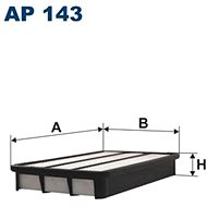 FILTRON 7FAP143 - Vzduchový filtr