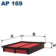 FILTRON 7FAP169 - Vzduchový filtr