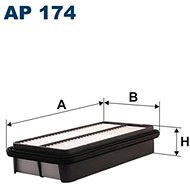 FILTRON 7FAP174 - Vzduchový filtr