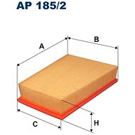 FILTRON 7FAP185/2 - Vzduchový filtr