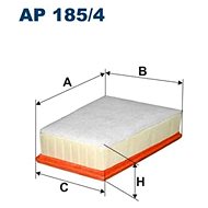 FILTRON 7FAP185/4 - Vzduchový filtr