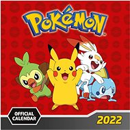 Kalendář 2022 Pokémoni - Nástěnný kalendář