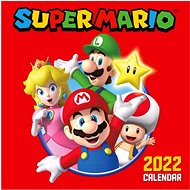 Kalendář 2022 Nintendo Super Mario - Nástěnný kalendář