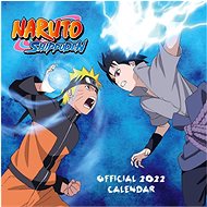 Kalendář 2022 Naruto Shippuden - Nástěnný kalendář