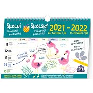 School planning calendar with hook 2022 - Wall Calendar