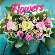 Grid calendar Flowers 2022 - Wall Calendar