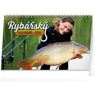 Table Fishing Calendar 2022 - Desk Calendar