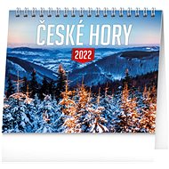 Table calendar Czech Mountains 2022 - Desk Calendar