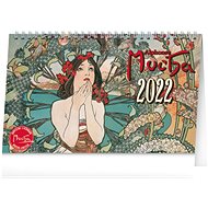 Desk calendar Alfons Mucha 2022 - Desk Calendar