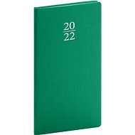 Kapesní diář Capys 2022, zelený - Diář