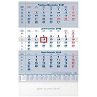 Three-month - wall calendar 2022 - Wall Calendar