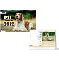 Dog breeds - desk calendar 2022 - Desk Calendar