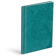 Diář 2022 T805 PU turquoise - Diář