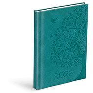 Diář 2022 D801 PU turquoise - Diář