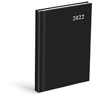 Diář 2022 D801 PVC Black - Diář