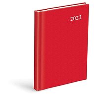 Diář 2022 D801 PVC Red - Diář