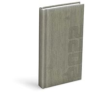 Diář 2022 D802 PU grey 90x170 mm - Diář