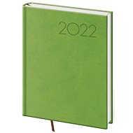 Denní diář B6 Print světle zelený - Diář