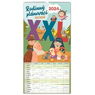 Rodinný plánovací XXL kalendář 2024 - Nástěnný kalendář