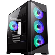 GameMax Destroyer TGB Black - Számítógépház