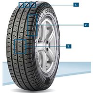 Pirelli CARRIER WINTER 175/65 R14 90/ T Winter - Winter tyre