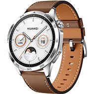 Huawei Watch GT 4 46 mm Brown Leather Strap - Smart Watch