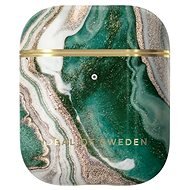 iDeal Of Sweden Apple Airpods 1/2 generation golden olive marble - Fülhallgató tok