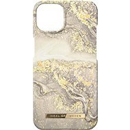 Fashion iDeal Of Sweden Sparkle Greige Marble iPhone 14 tok - Telefon tok