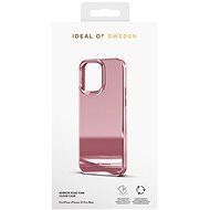iDeal Of Sweden Clear Case Mirror Pink iPhone 15 Pro Max tok - Telefon tok