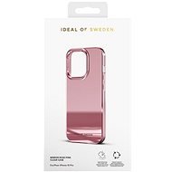 iDeal Of Sweden Clear Case Mirror Pink iPhone 15 Pro tok - Telefon tok